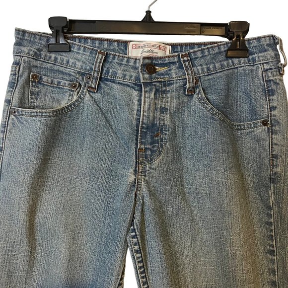 Levi Strauss Blue Jeans Womens Size 8 Bootcut Low Rise Stretch 31 x 25.5 - Picture 12 of 12